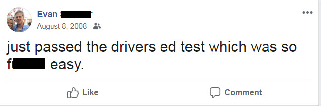 Evan drivers ed 2